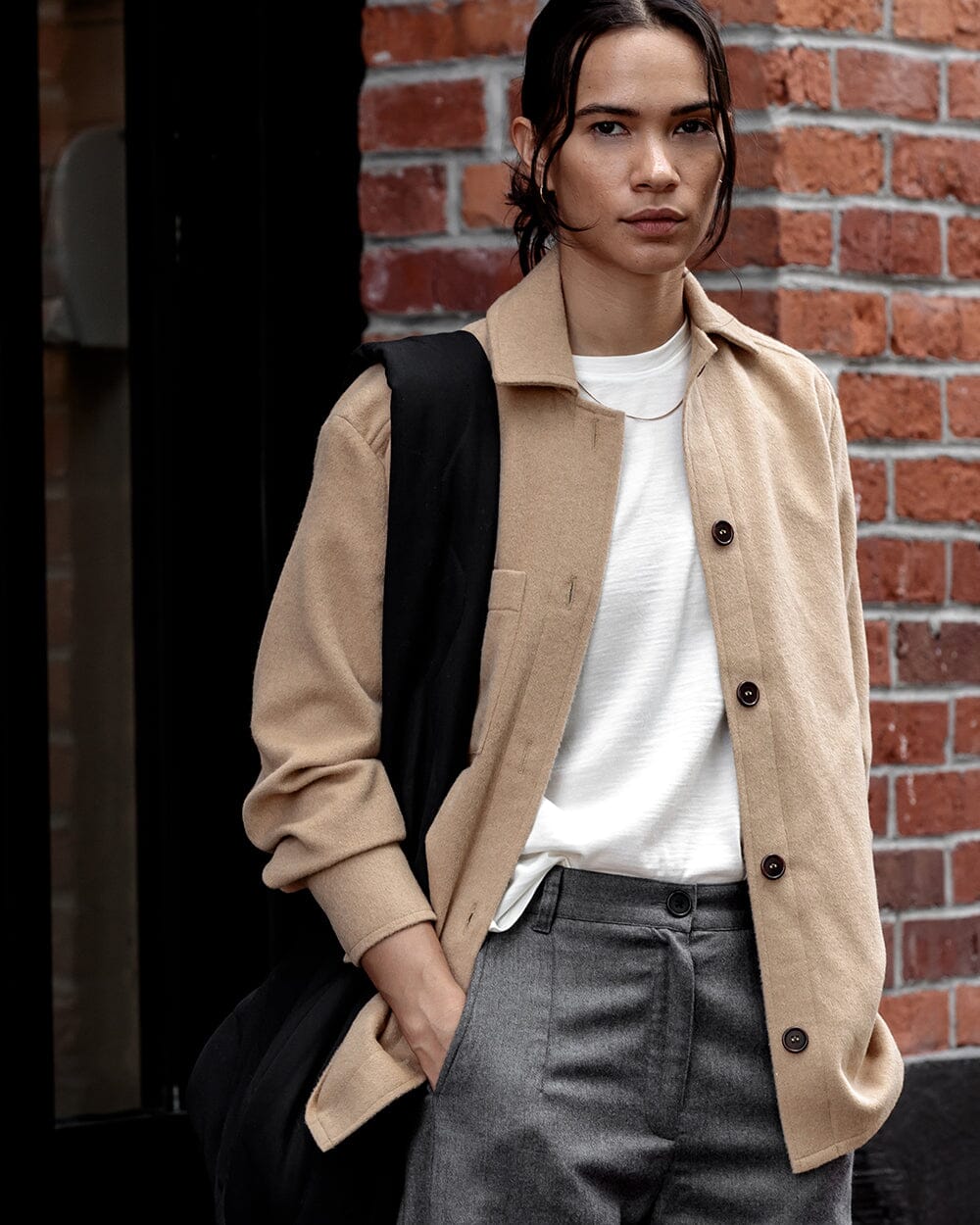 The Camel Overshirt