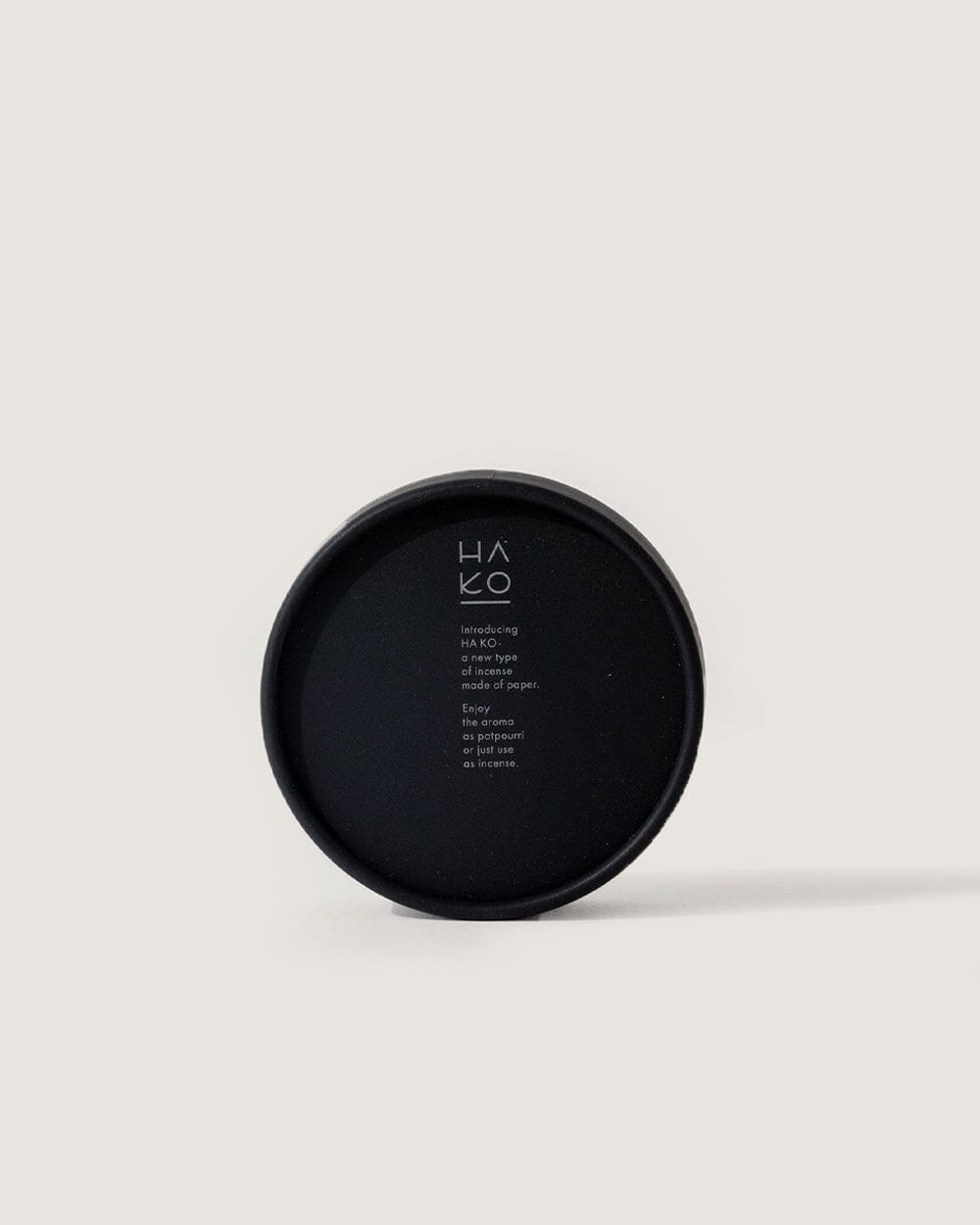 HA KO Paper Incense - Black, Set of 6
