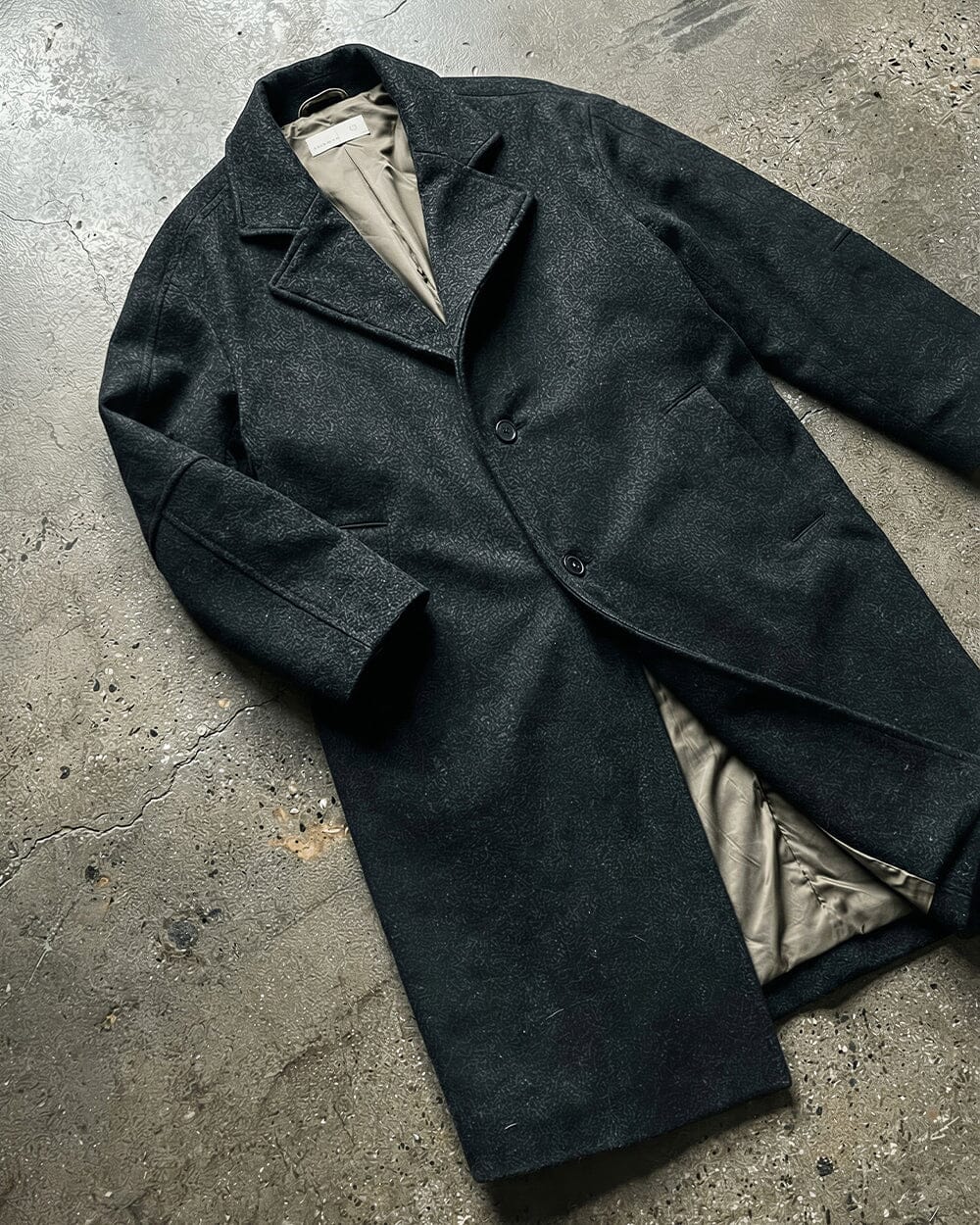 The Heavy Wool Overcoat