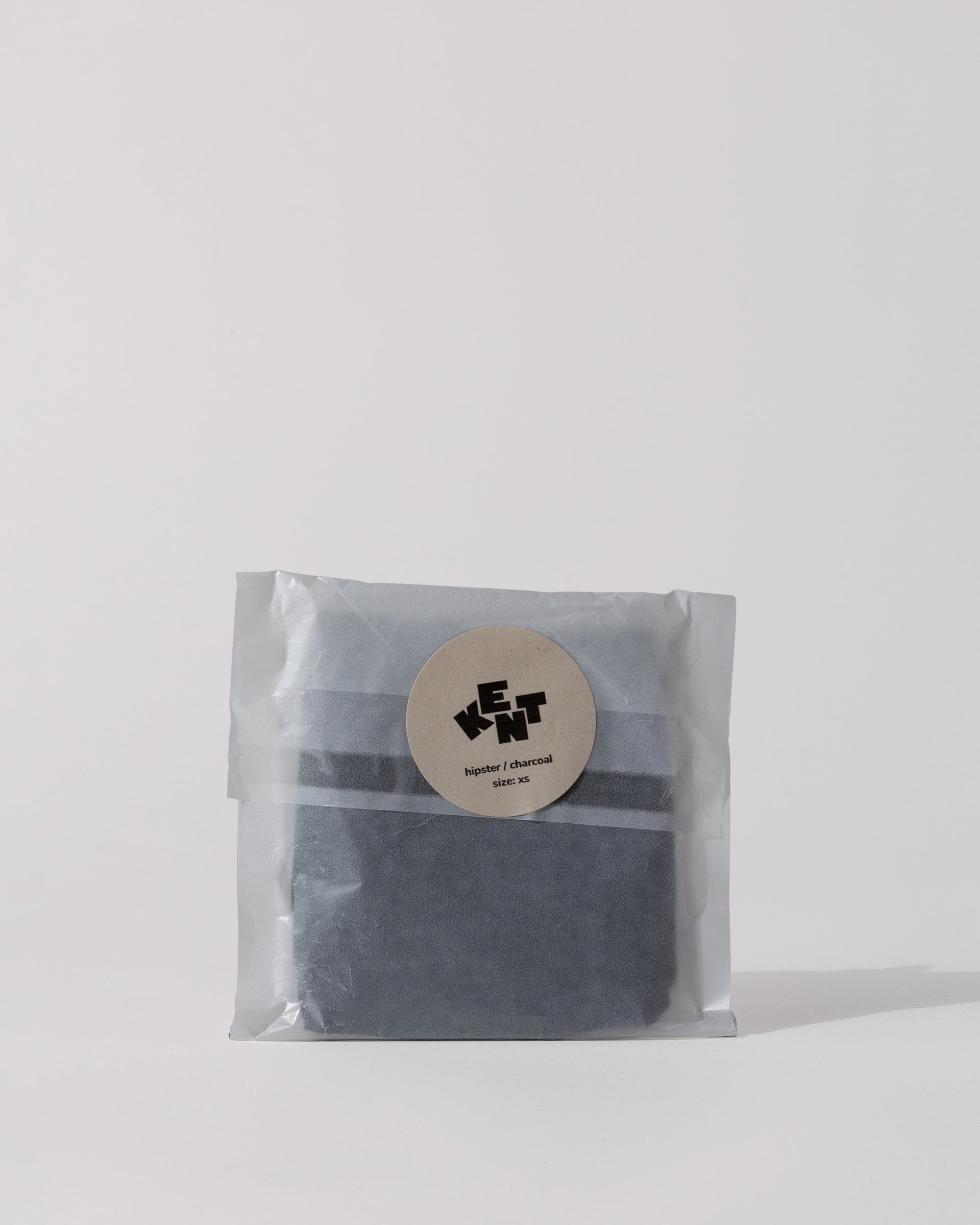 KENT Cotton Hipster Charcoal in Package #color_charcoal