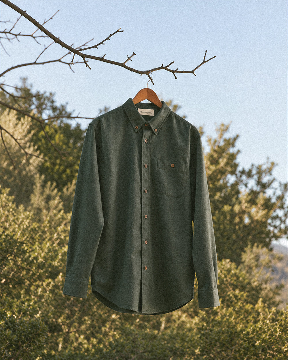 The Mens Light Wool Shirt