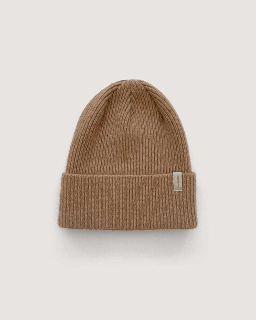 The Ribbed Merino/Cashmere Tree Toque - Oat