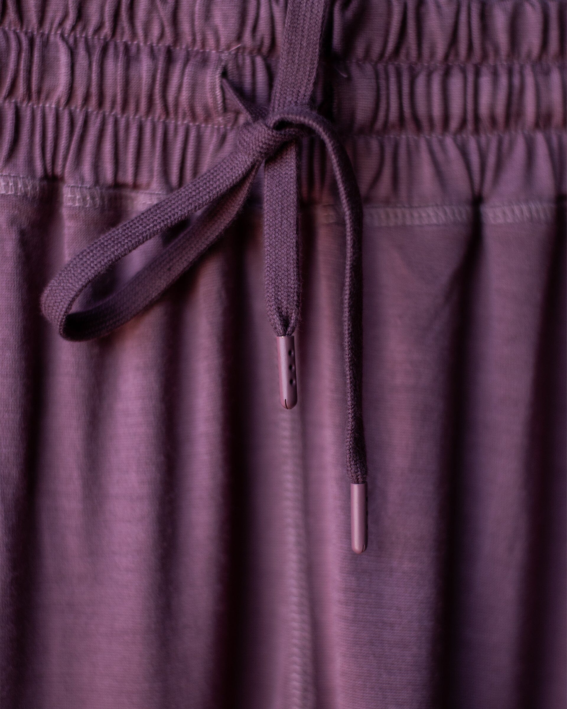 The 195 Merino Jogger in Raspbery - Detail #color_raspberry