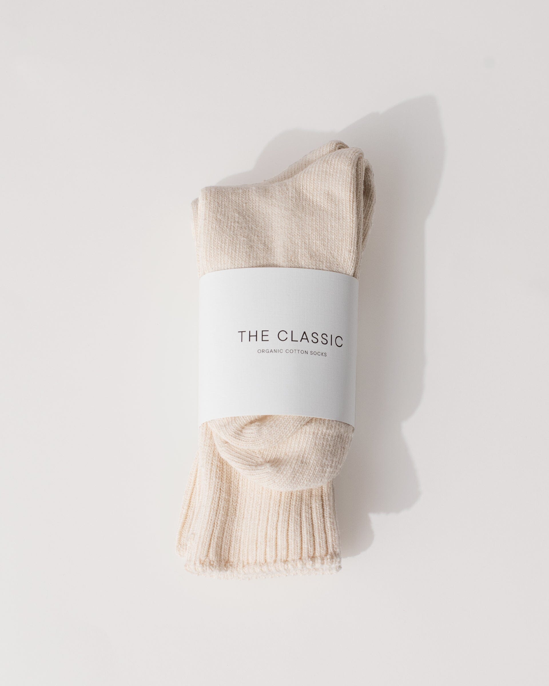  #color_natural The Classic Crew Sock