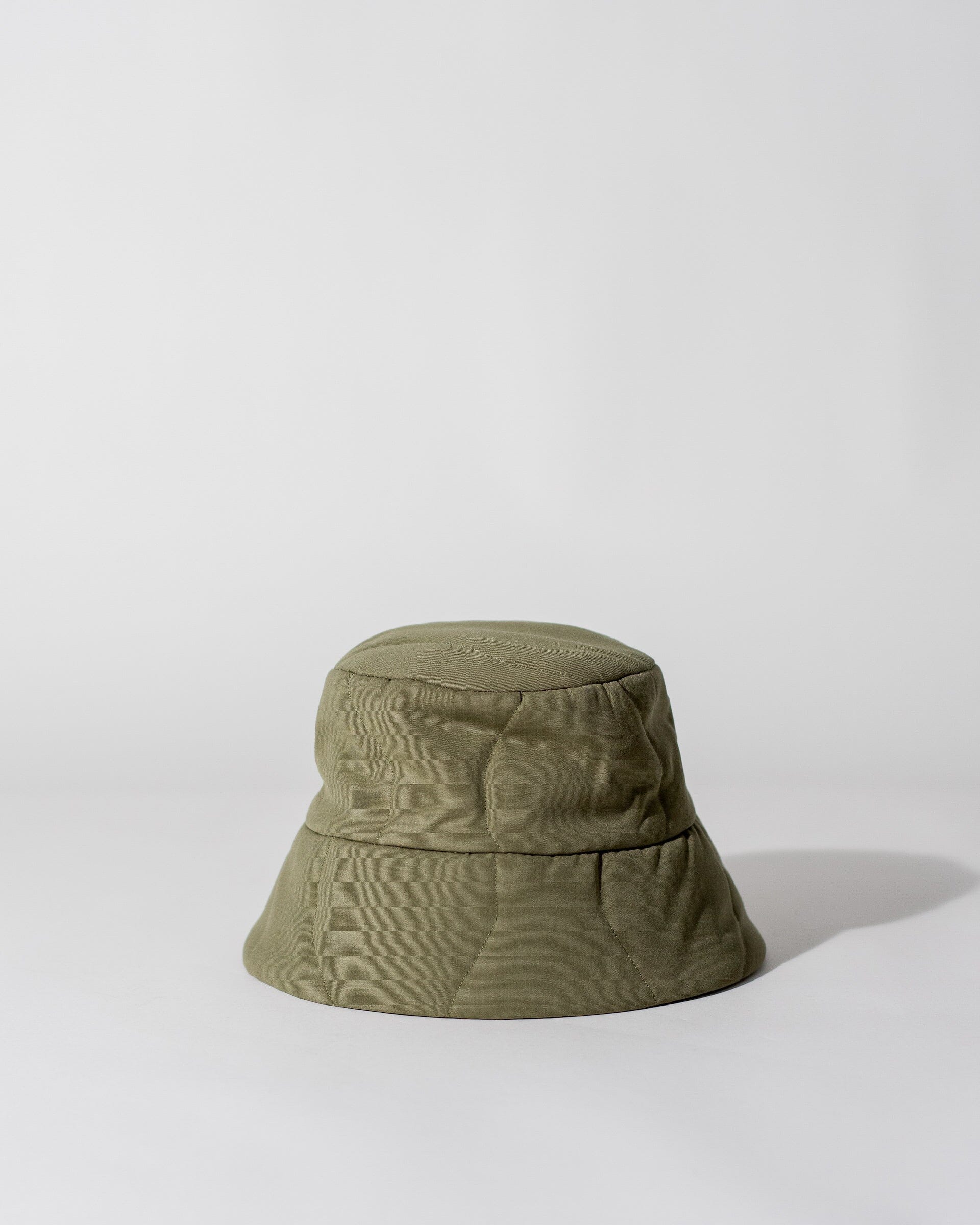 #color_lichen The Quilted Bucket Hat in Lichen 
