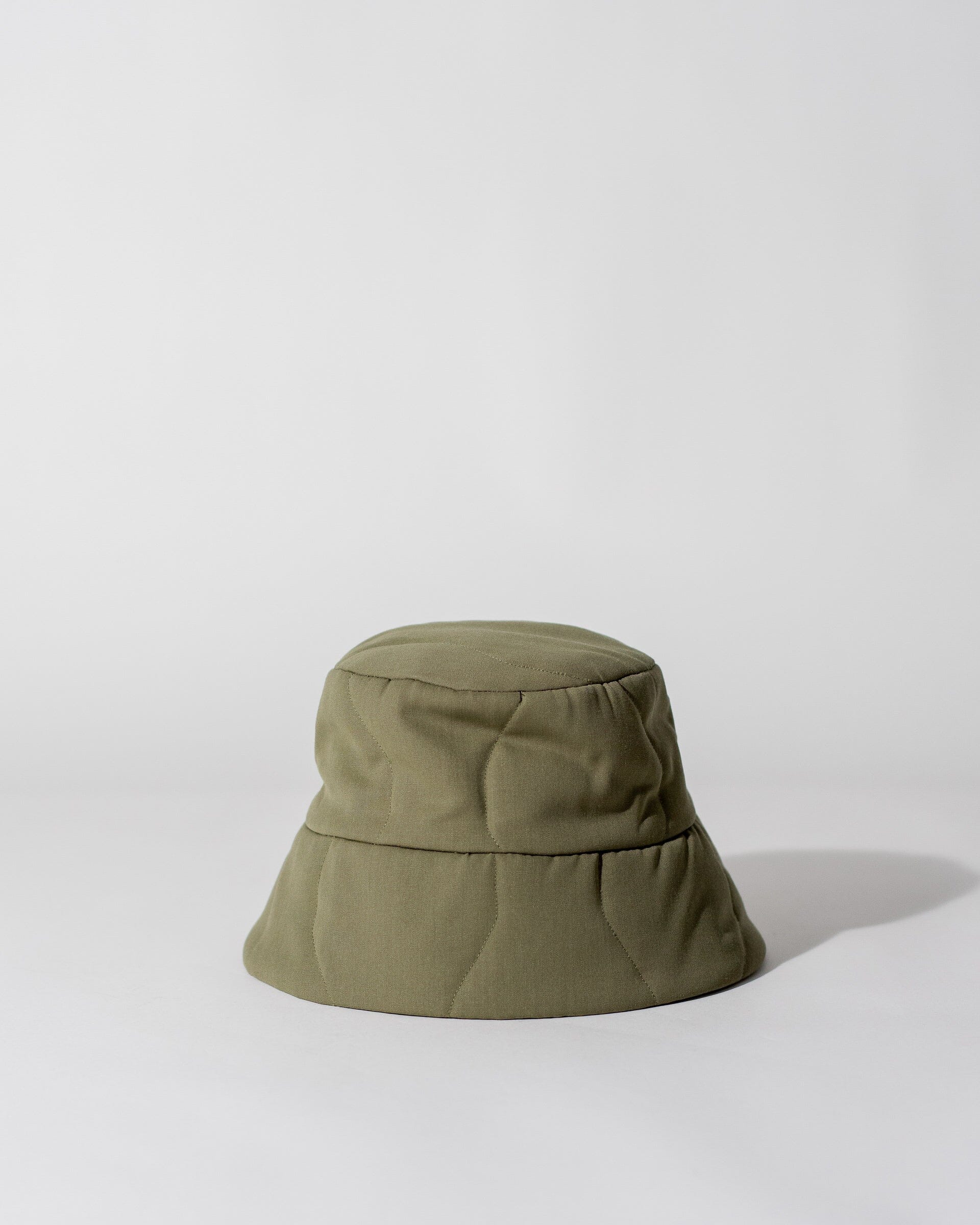 #color_lichen The Quilted Bucket Hat in Lichen