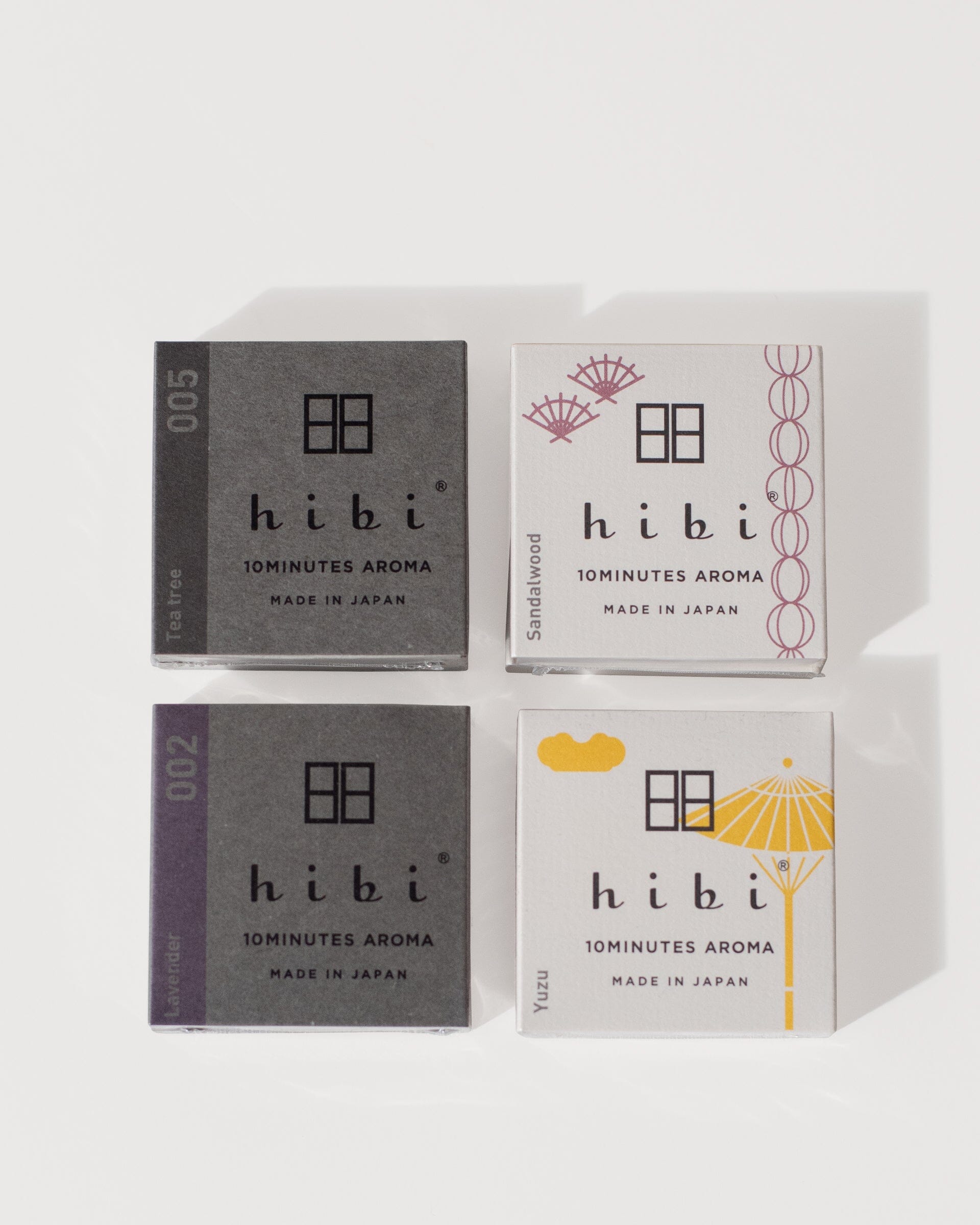 Hibi Incense Group Shot