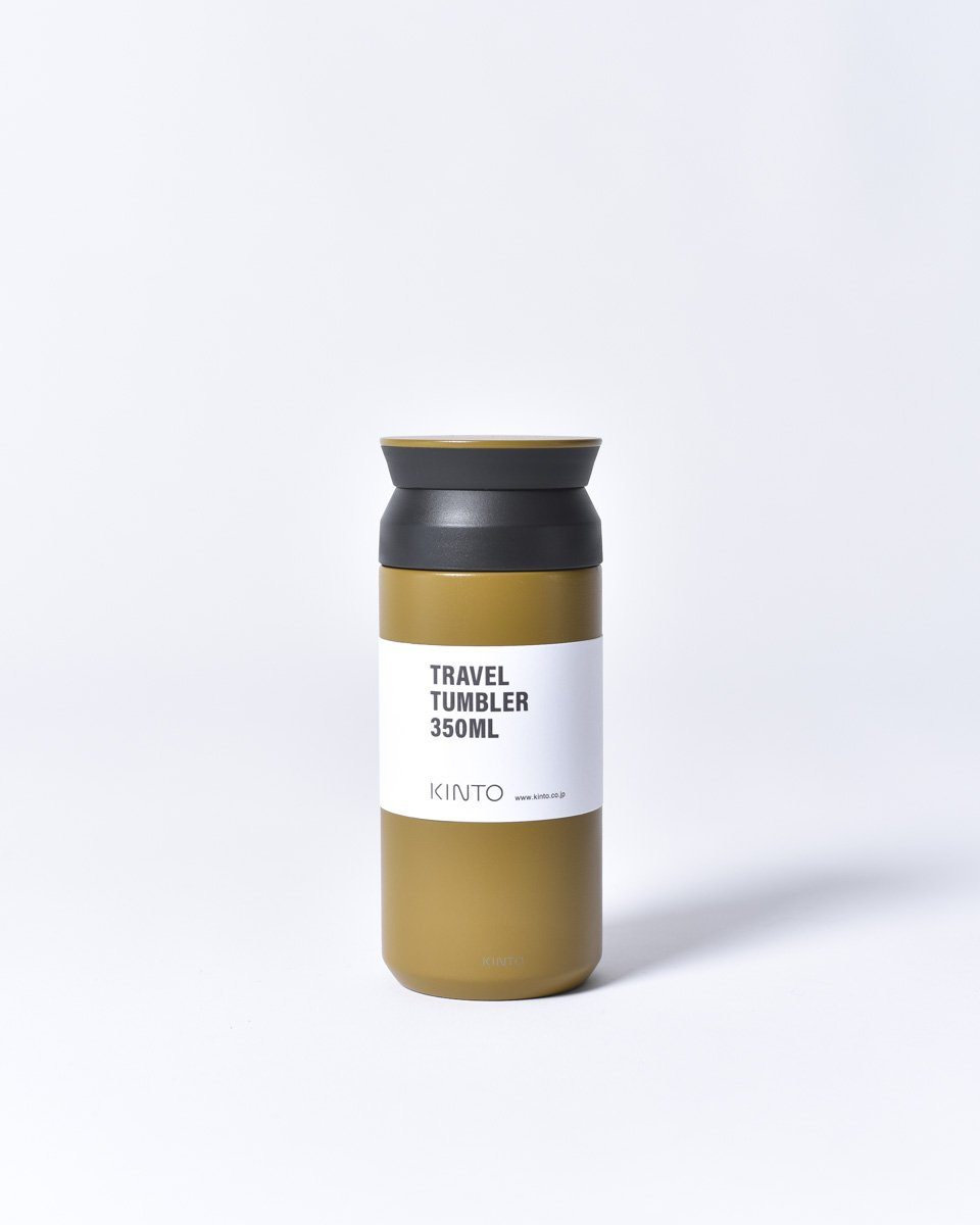 Kinto - 350ml - Travel Tumbler - To Go - Stainless Steel - Insulated - Coyote