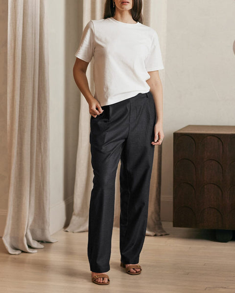 The Womens Light Wool Pant | Washable 100% Merino Wool Trousers