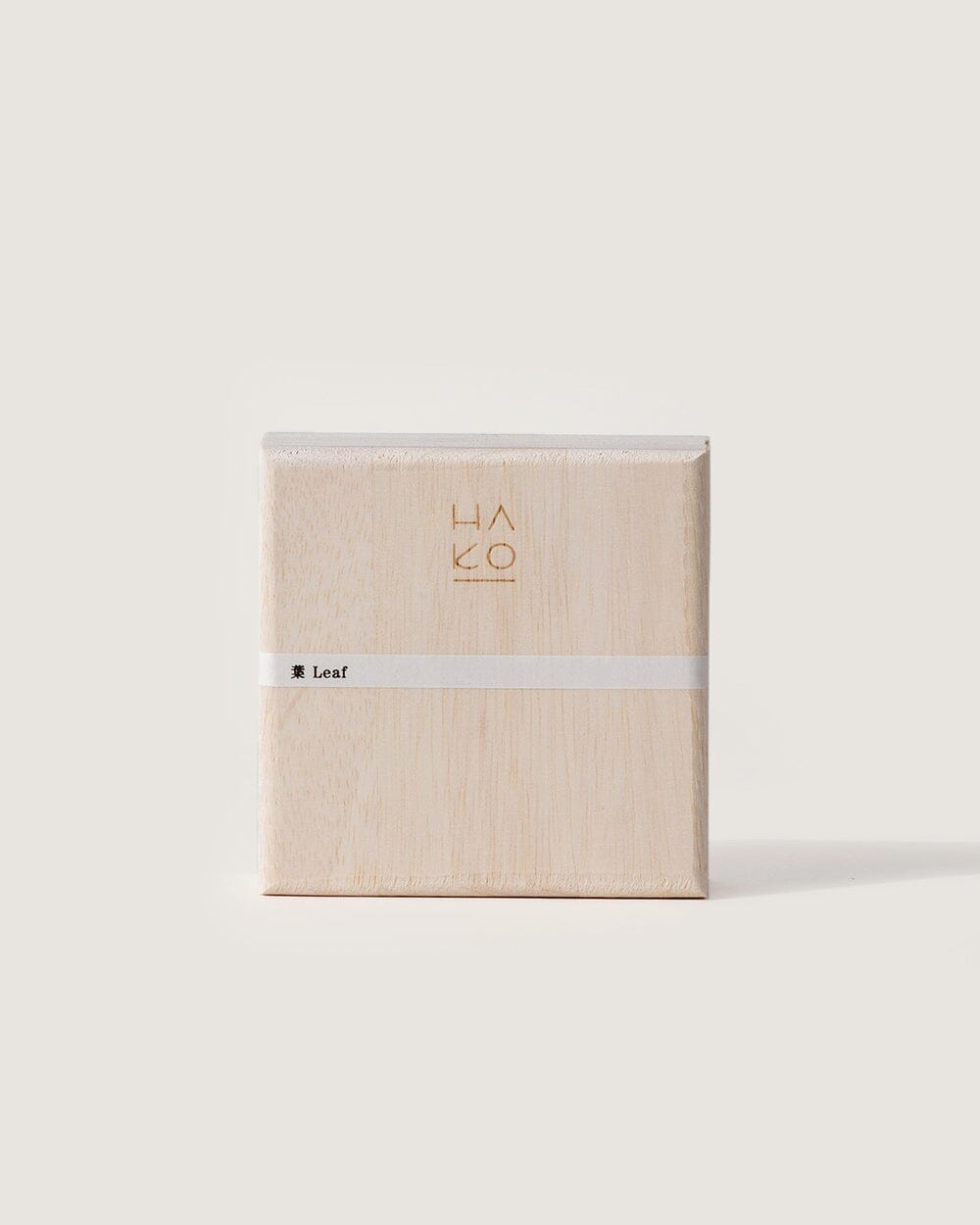 HA KO Paper Incense - Wooden Box Set of 6 With Incense Mat and Dish