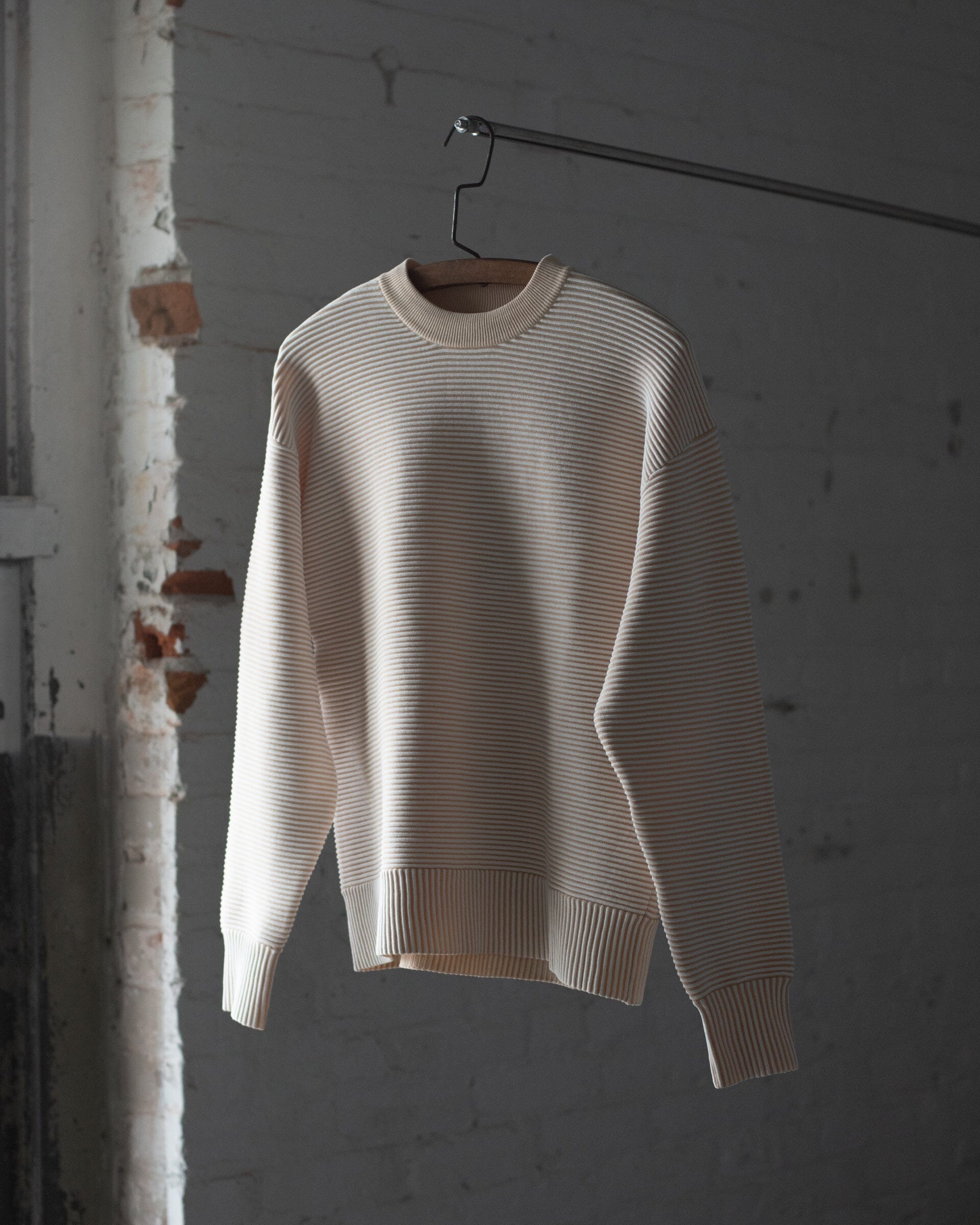 #color_cream/sandstone Nagnata Sonny Crewneck Sweater