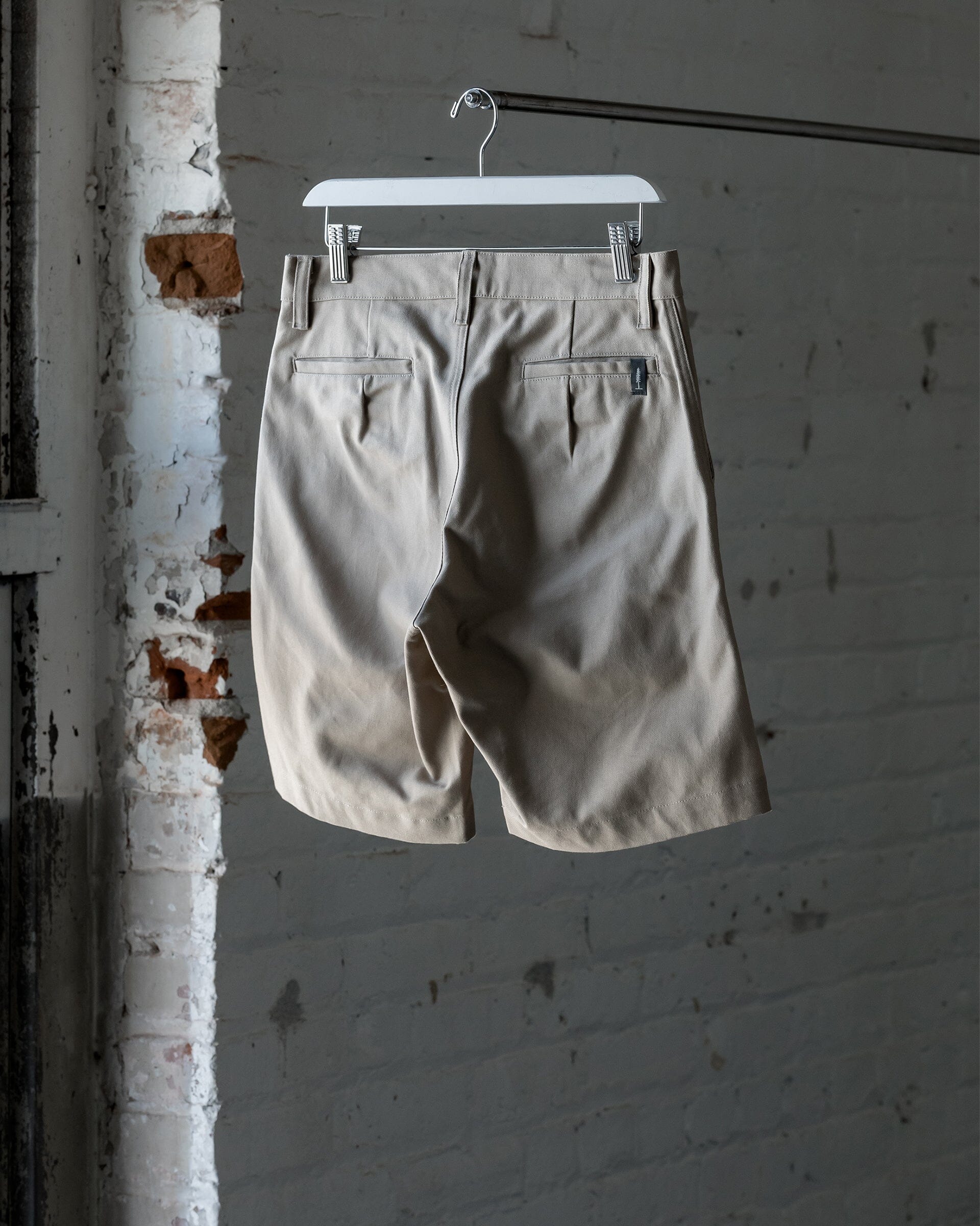 The Chino Short in Dune - Back #color_dune
