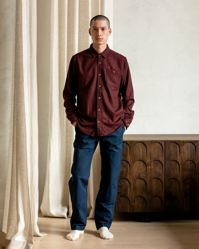 The ecologyst Wool Shirt | Canadian Made & 100% Flannel Wool