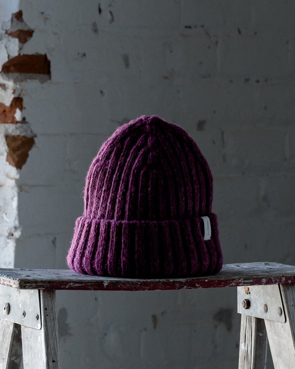 The Fisherman Toque in Speckled Pink Front #color_speckled-pink