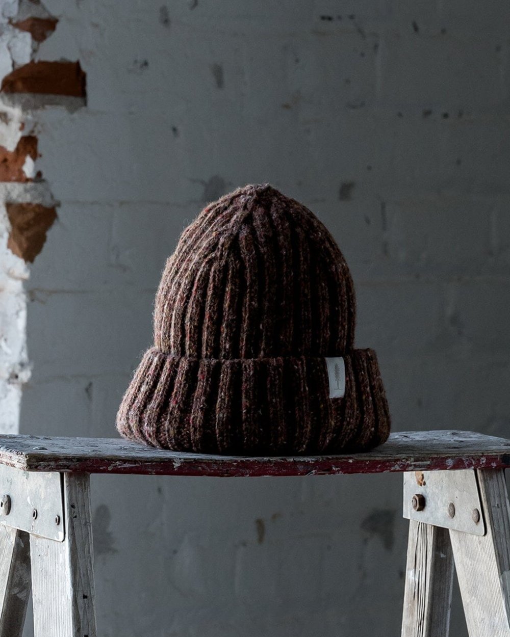 The Fisherman Toque in Speckled Sunset Front #color_speckled-sunset