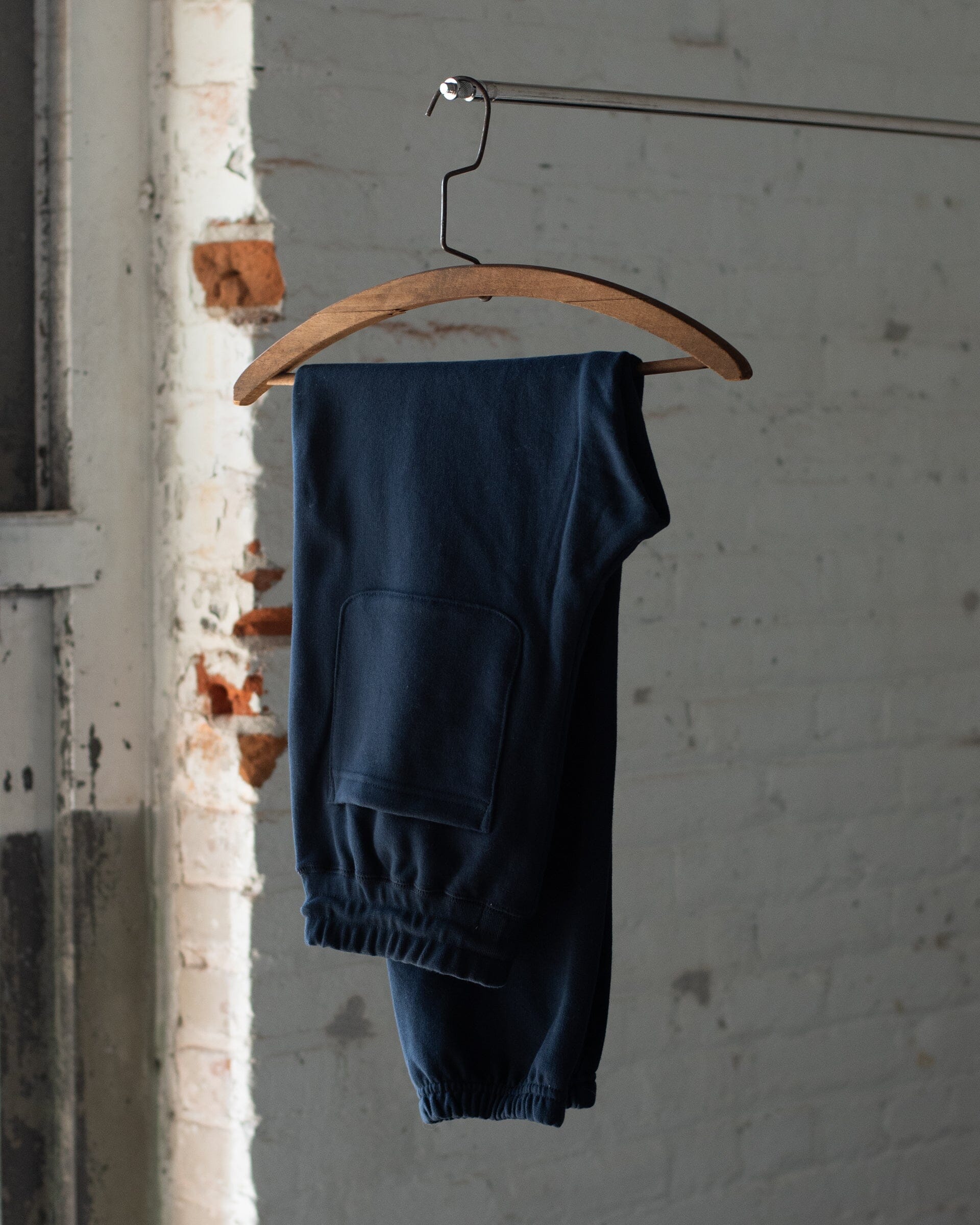 #color_navy The Organic Sweatpant in Navy
