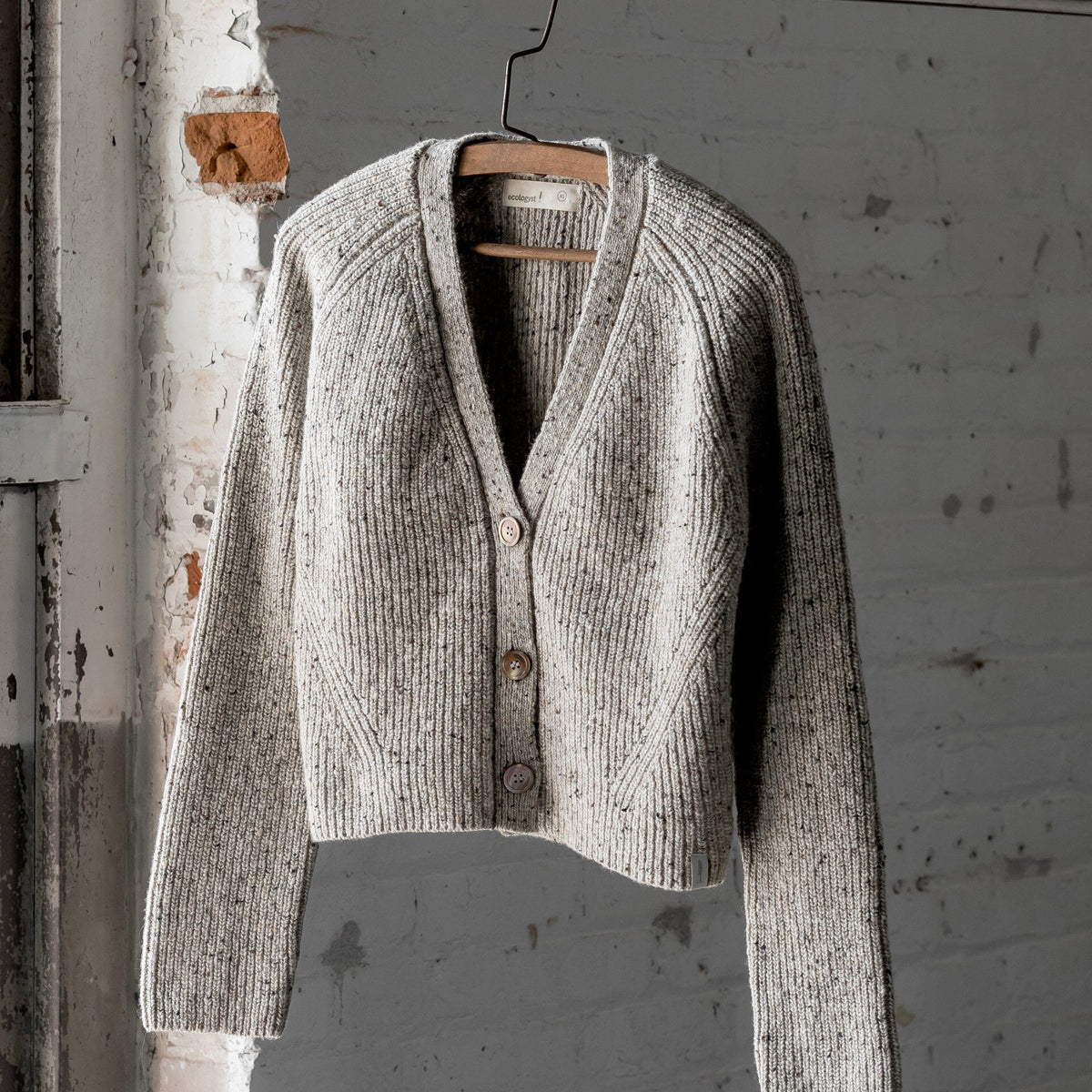 Women's Hand Knit Sweater Knit Coat Merino Wool Cardigan Coat