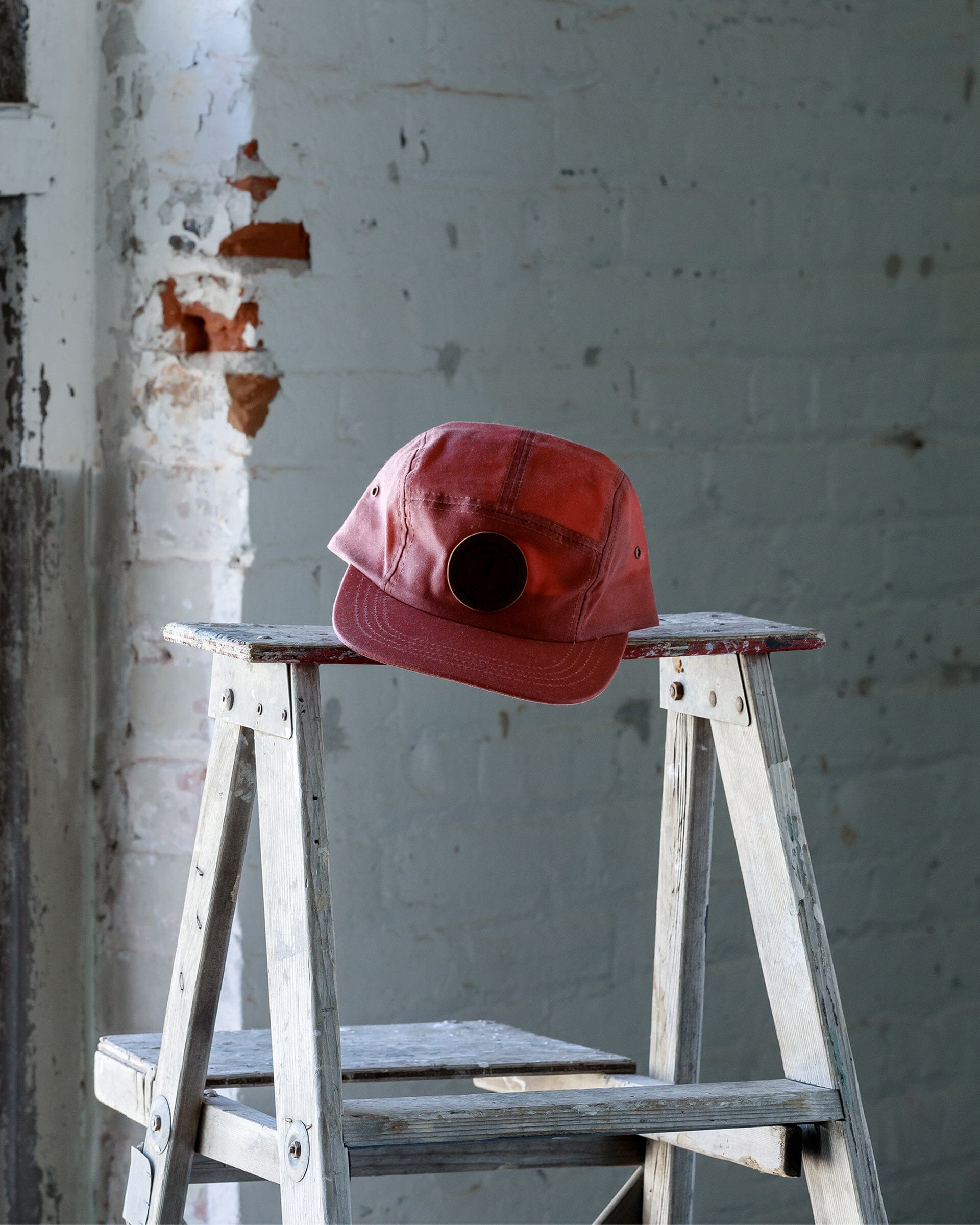 #color_nautical red The Sitka Camp Cap in Nautical Red Front 