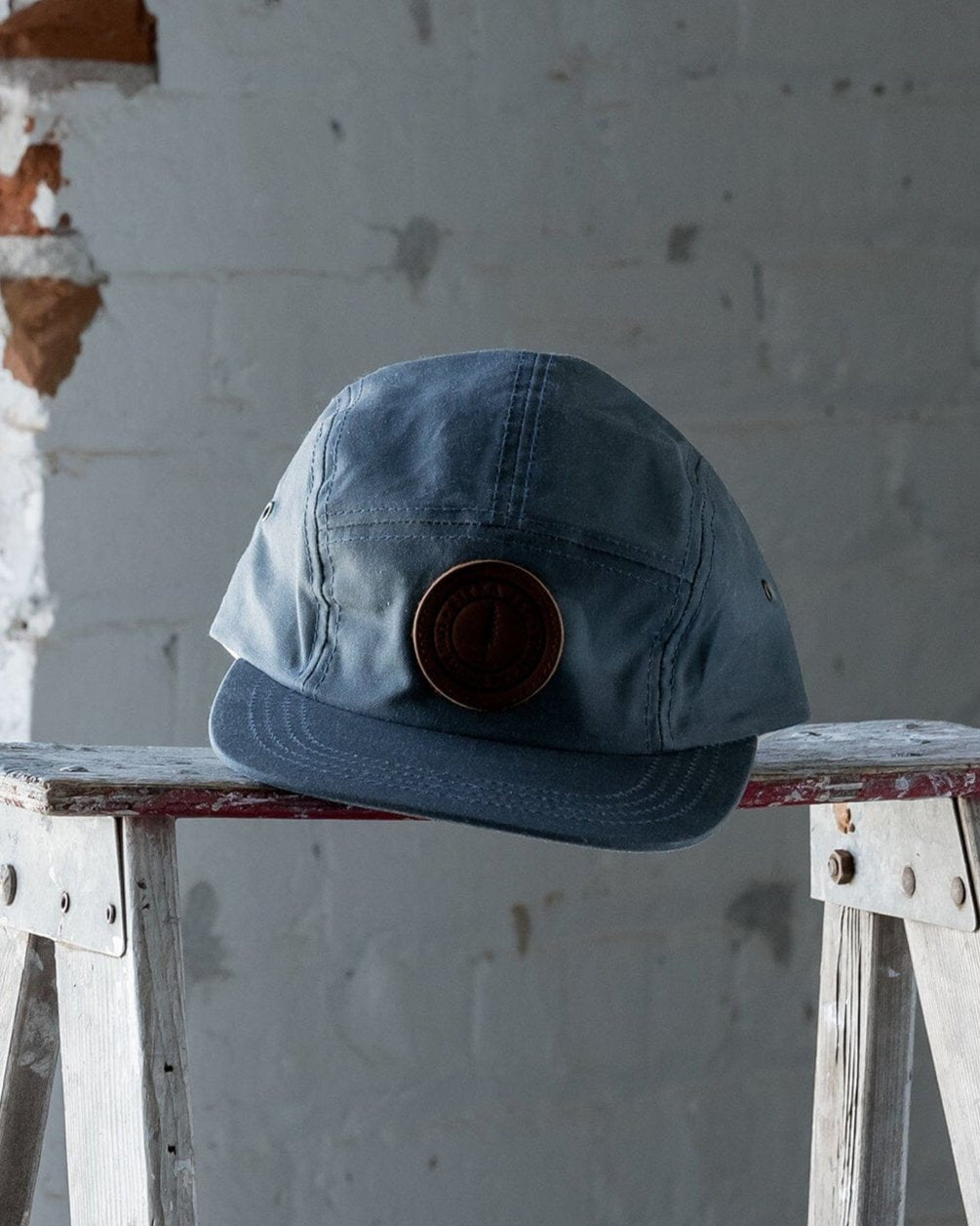   #color_slate blue The Sitka Camp Cap in Slate Blue Front