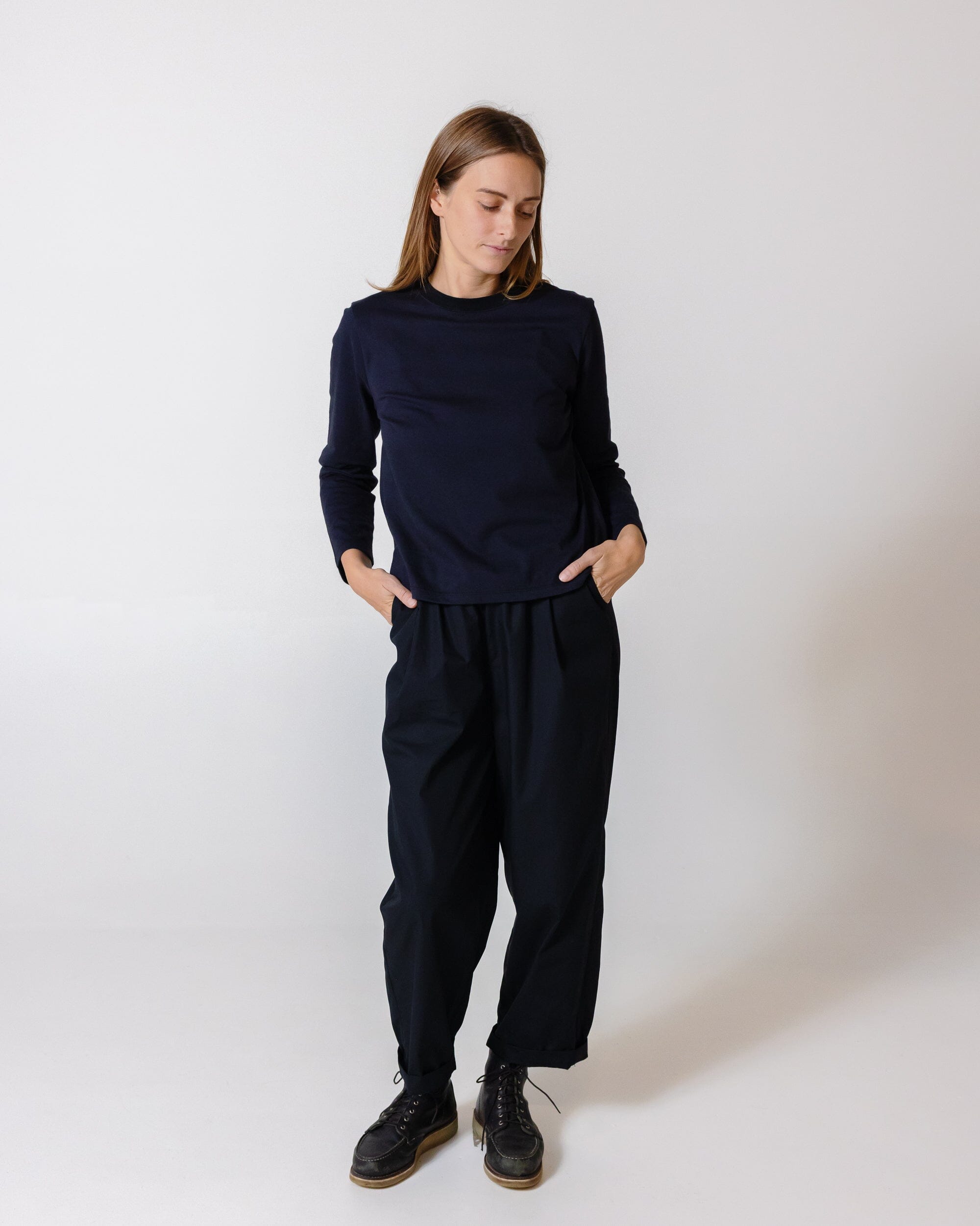 The Womens Organic Poplin Pant