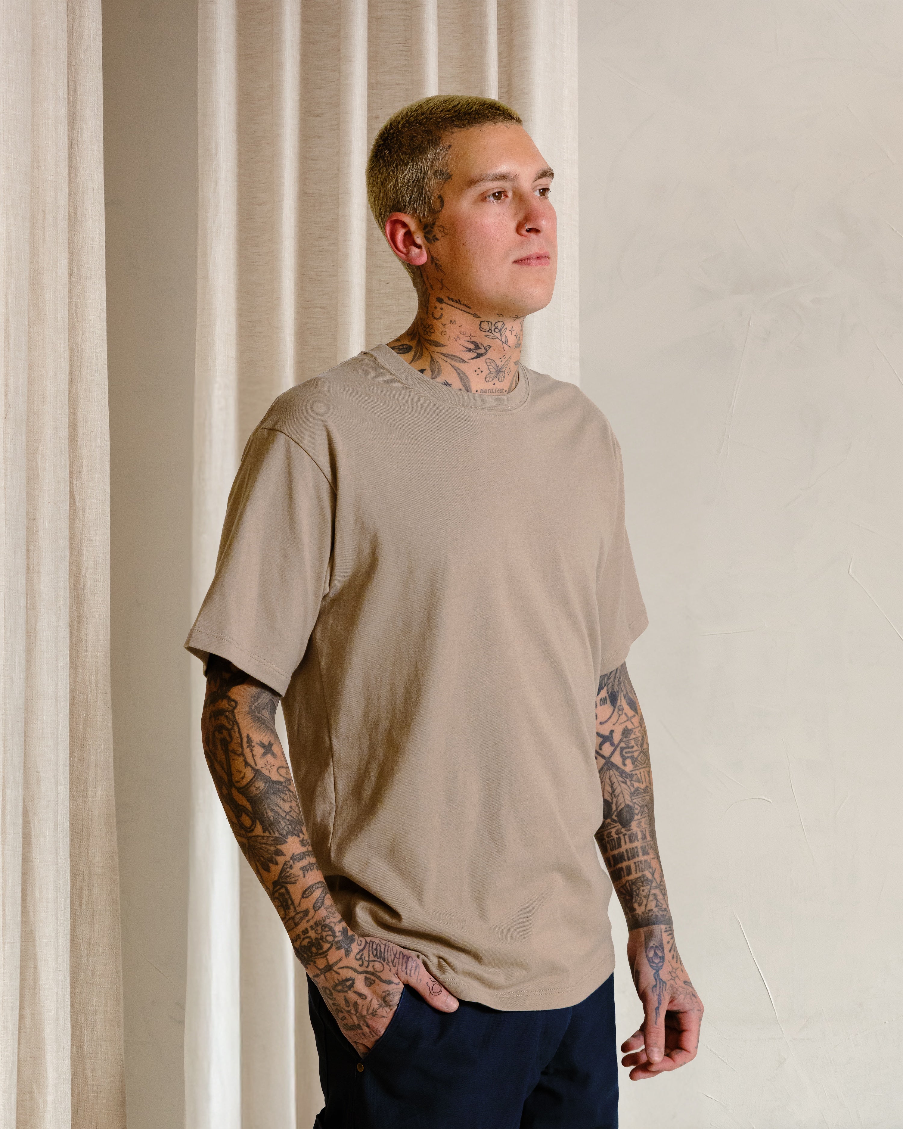 The Mens Midweight Organic Cotton Tee