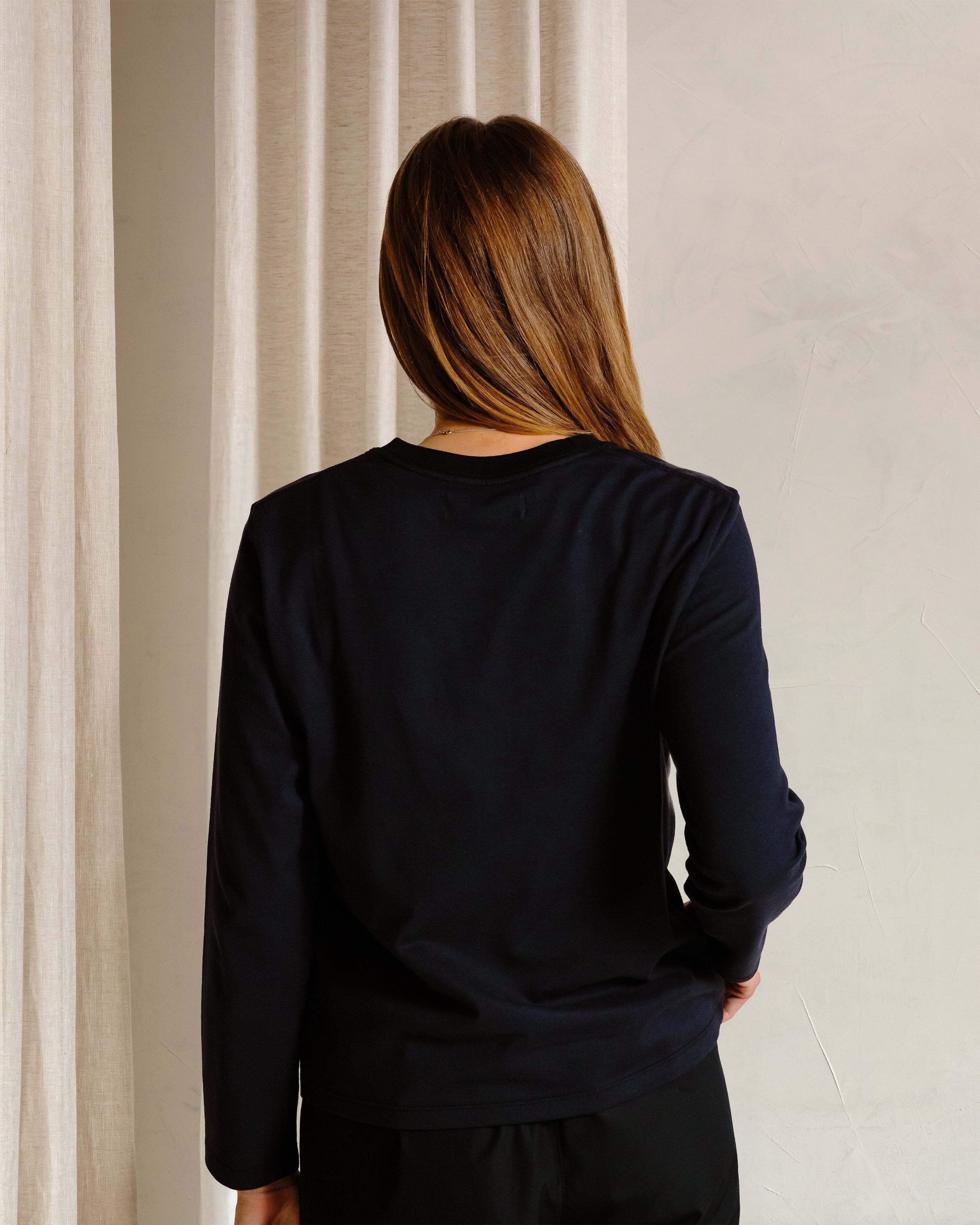 The Womens Midweight Organic Cotton Long Sleeve