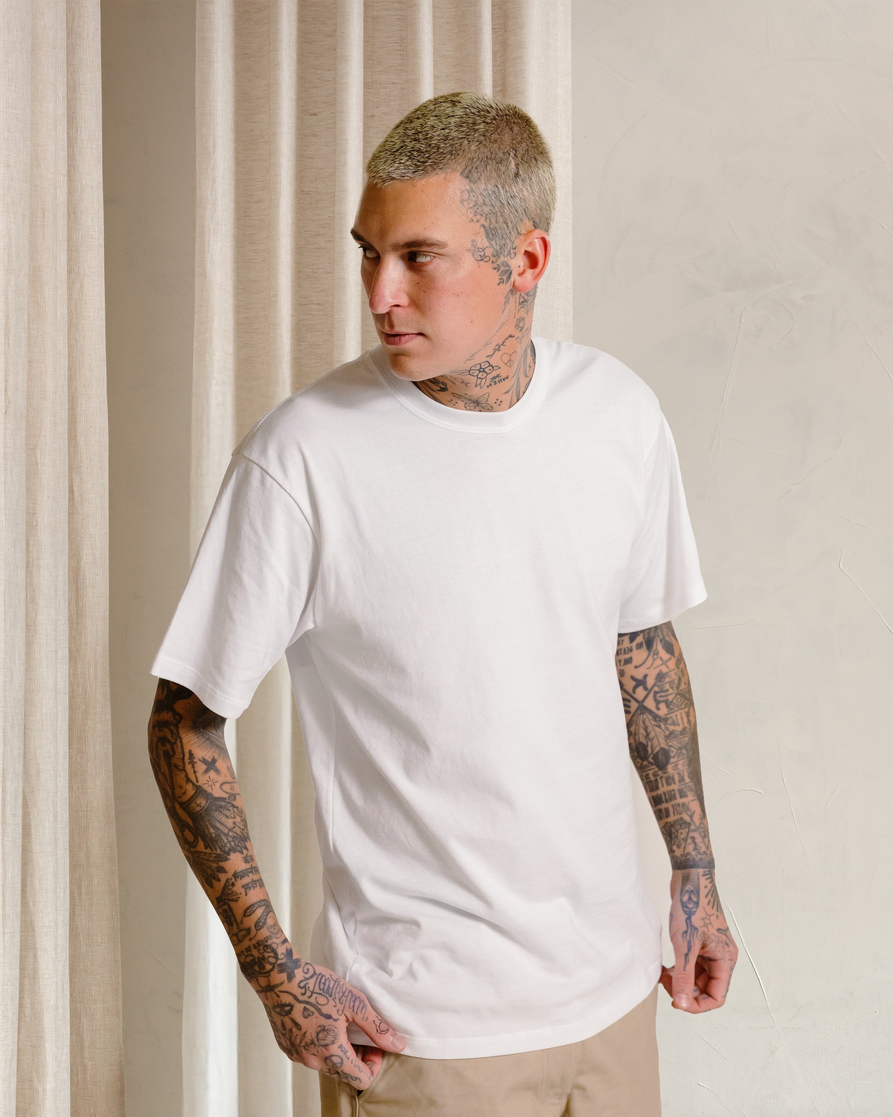 The Mens Midweight Organic Cotton Tee