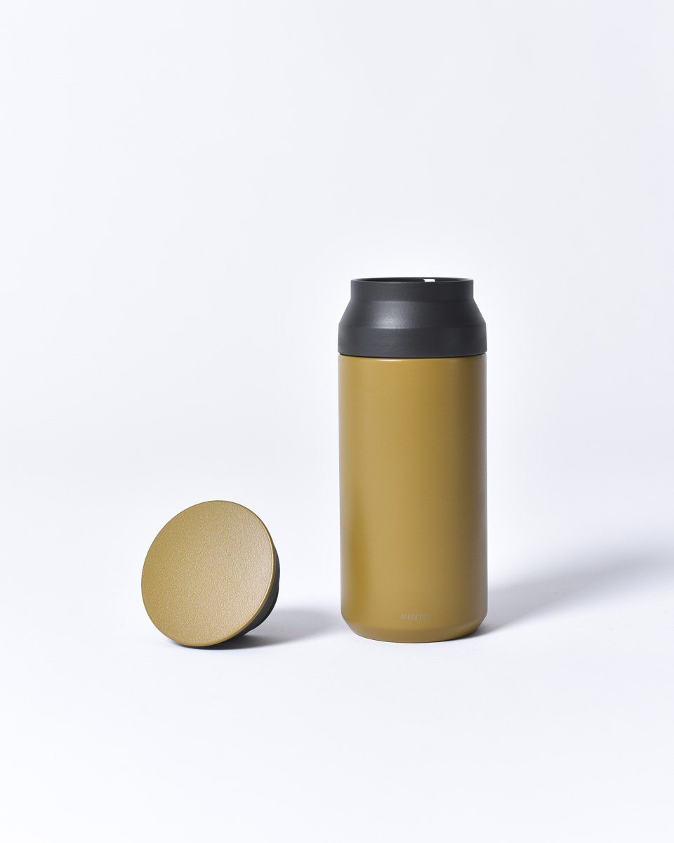 Kinto - 350ml - Travel Tumbler - To Go - Stainless Steel - Insulated - Coyote